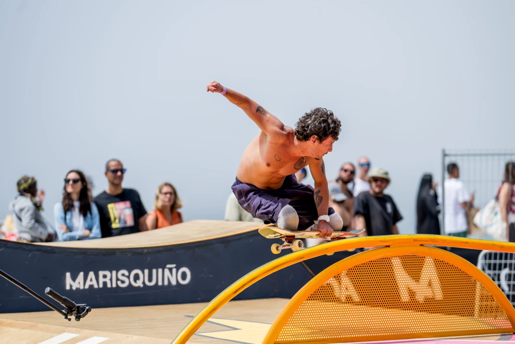 Vini Sardi deslumbra y vence en Skate Adaptive