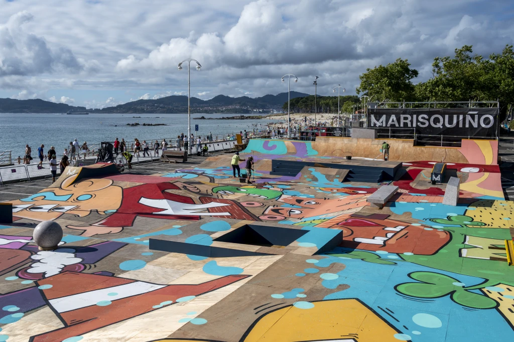 Así es el skatepark de Marisquiño 2026 (en vídeo)