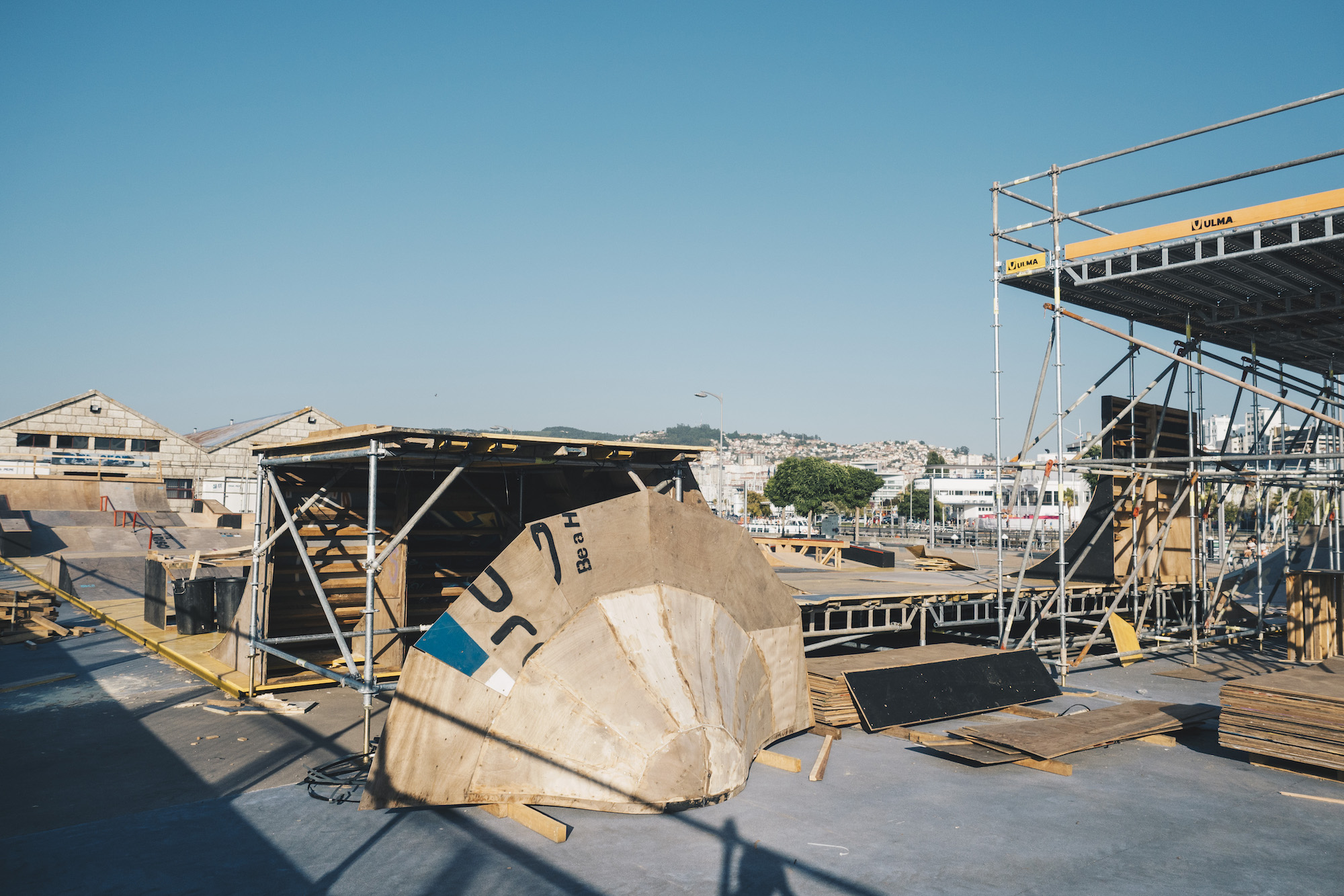 Work in Progress: El recinto de O Marisquiño 19 va cogiendo forma