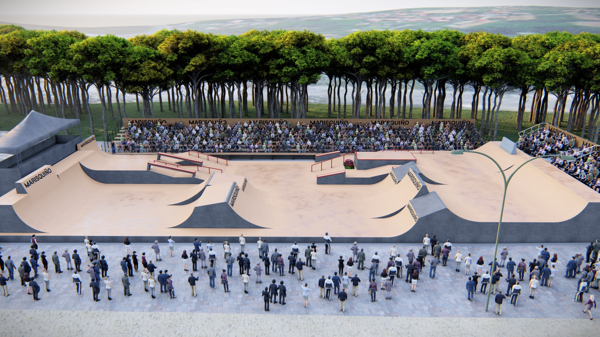 Dale al play y sobrevuela el Park de BMX del 25 aniversario