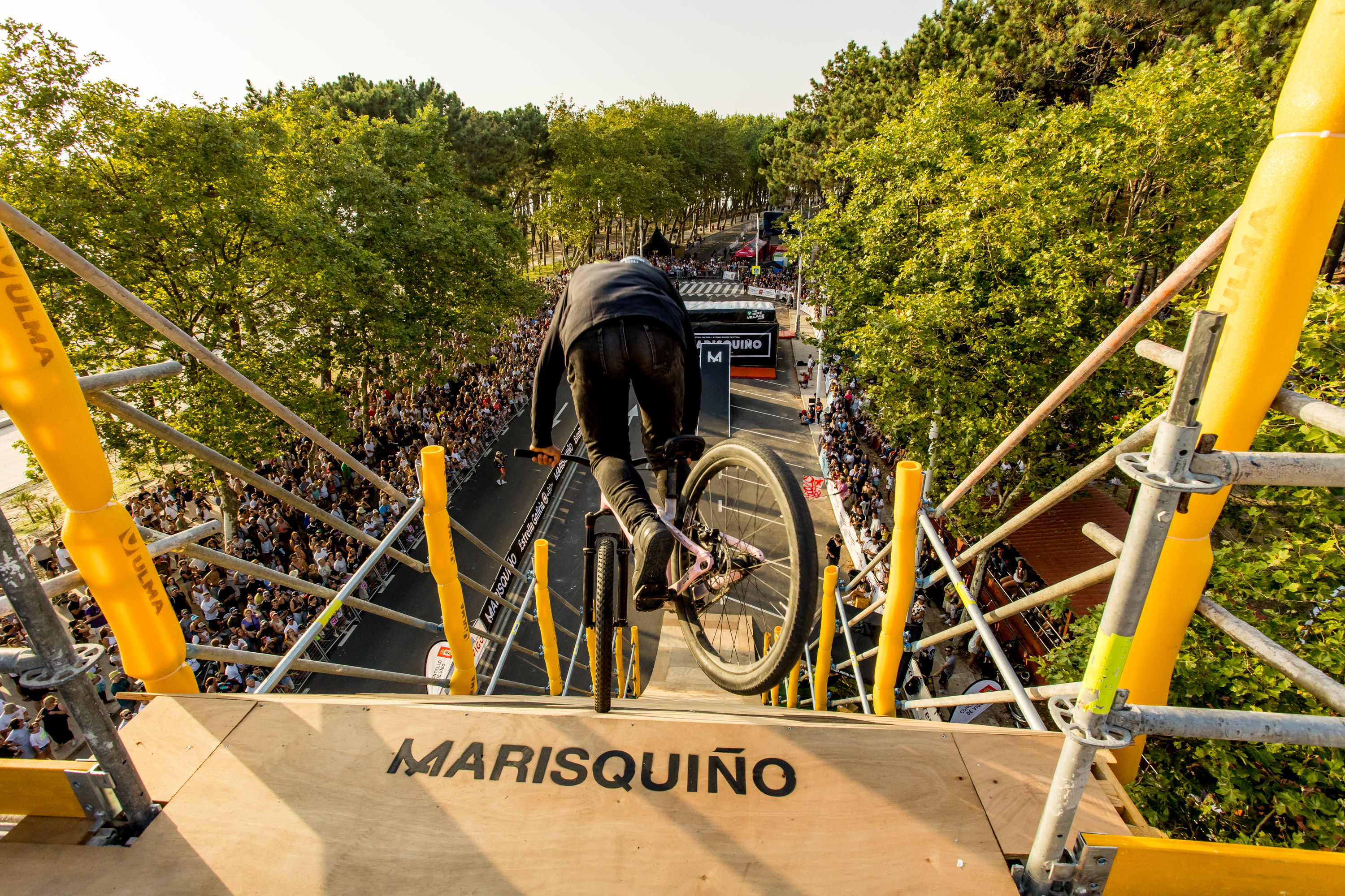 El Big Air estrenará en Samil una instalación única en la Península