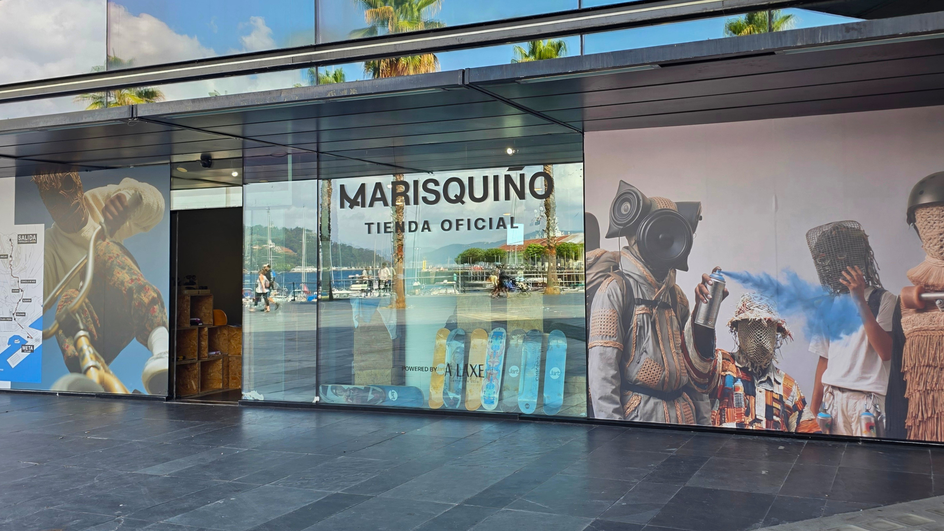 Abrimos en A Laxe la tienda oficial de Marisquiño