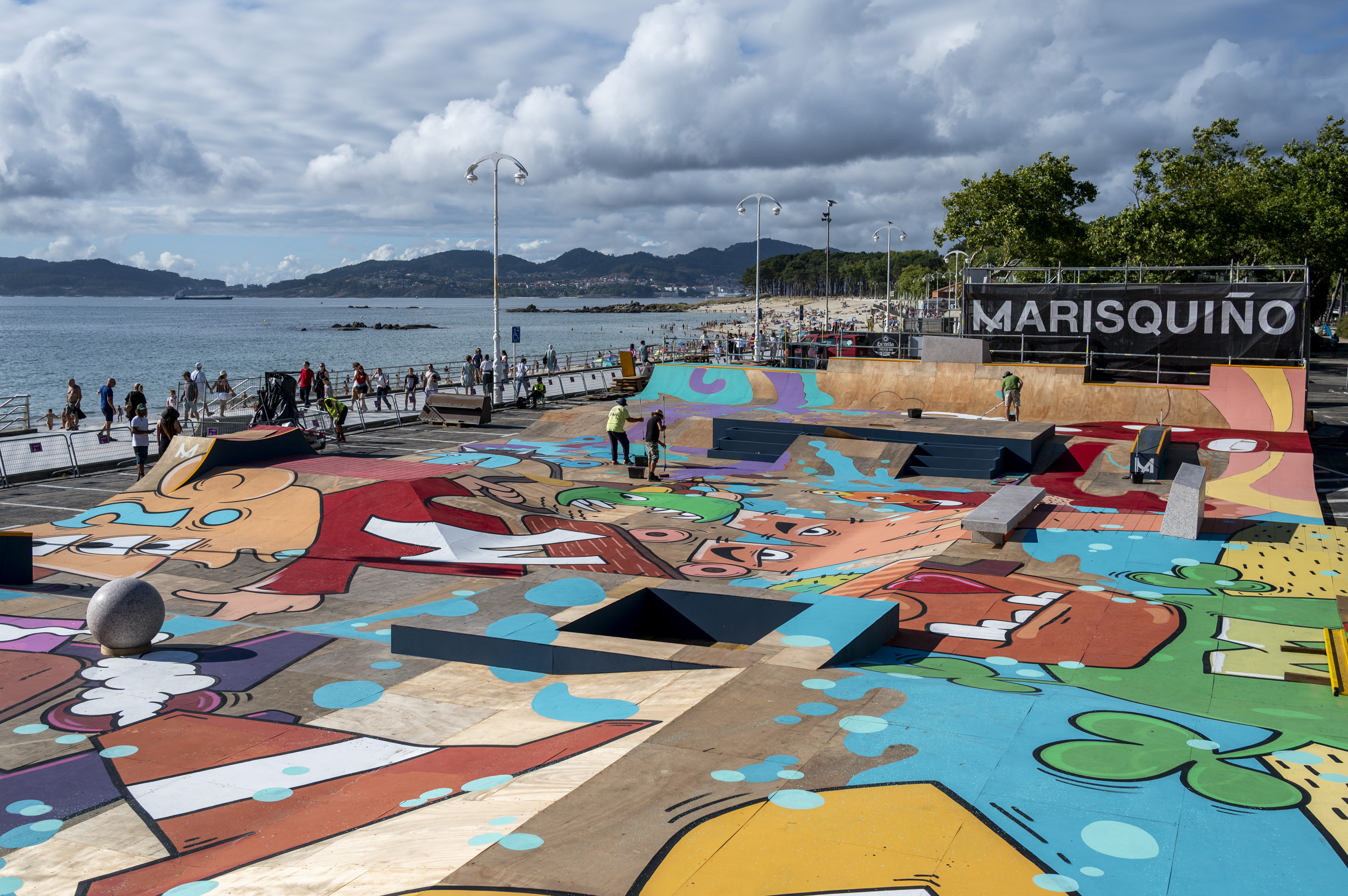 Así es el skatepark de Marisquiño 2026 (en vídeo)